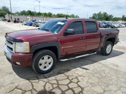 Chevrolet salvage cars for sale: 2009 Chevrolet Silverado K1500 LT