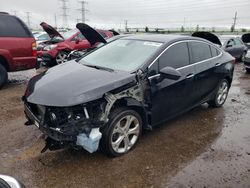 Chevrolet Vehiculos salvage en venta: 2017 Chevrolet Cruze Premier