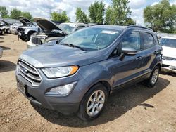 Salvage cars for sale at Elgin, IL auction: 2018 Ford Ecosport SE