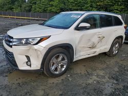 Toyota salvage cars for sale: 2018 Toyota Highlander Limited