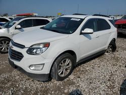 Chevrolet salvage cars for sale: 2017 Chevrolet Equinox LT