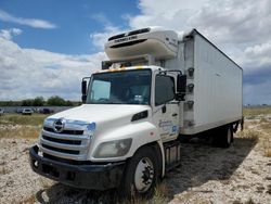 Salvage trucks for sale at Tucson, AZ auction: 2014 Hino 258 268