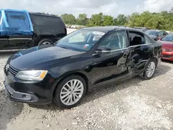 Salvage cars for sale at Houston, TX auction: 2014 Volkswagen Jetta SEL