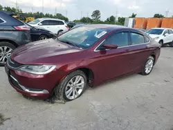 Salvage cars for sale at Bridgeton, MO auction: 2016 Chrysler 200 Limited