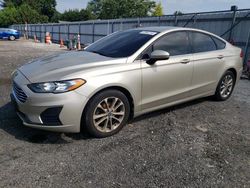 Salvage cars for sale at Finksburg, MD auction: 2019 Ford Fusion SE