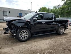 Salvage cars for sale at Lyman, ME auction: 2021 Chevrolet Silverado K1500 LTZ