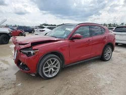 Salvage cars for sale at Houston, TX auction: 2019 Alfa Romeo Stelvio