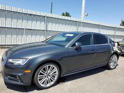 Salvage cars for sale at Littleton, CO auction: 2017 Audi A4 Premium Plus