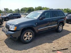 Salvage cars for sale from Copart Chalfont, PA: 2007 Jeep Grand Cherokee Limited