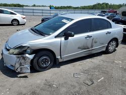 Salvage cars for sale at Fredericksburg, VA auction: 2010 Honda Civic VP