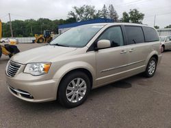 Salvage cars for sale at Ham Lake, MN auction: 2014 Chrysler Town & Country Touring