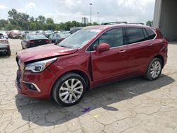 Salvage cars for sale at Fort Wayne, IN auction: 2017 Buick Envision Premium II