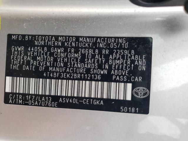 2011 Toyota Camry Base