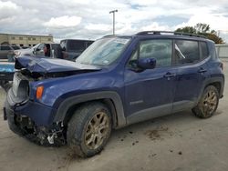 Salvage cars for sale at Wilmer, TX auction: 2018 Jeep Renegade Latitude