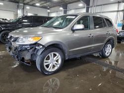 Salvage cars for sale at Ham Lake, MN auction: 2012 Hyundai Santa FE Limited