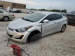 Salvage cars for sale at Kansas City, KS auction: 2015 Hyundai Elantra SE