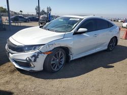 Salvage cars for sale from Copart San Diego, CA: 2020 Honda Civic EX