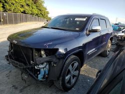 Jeep salvage cars for sale: 2015 Jeep Grand Cherokee Overland