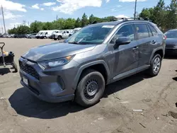 Salvage cars for sale from Copart Denver, CO: 2019 Toyota Rav4 LE