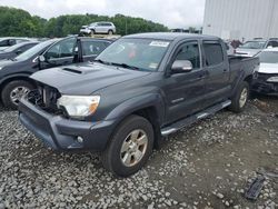 Salvage cars for sale at Windsor, NJ auction: 2015 Toyota Tacoma Double Cab Long BED