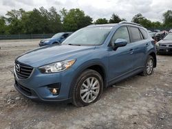 Salvage cars for sale at Madisonville, TN auction: 2016 Mazda CX-5 Touring