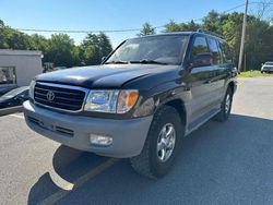 Toyota Land Cruiser salvage cars for sale: 2002 Toyota Land Cruiser