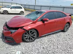 Carros salvage para piezas a la venta en subasta: 2021 Toyota Corolla SE