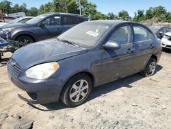 Salvage cars for sale at Baltimore, MD auction: 2009 Hyundai Accent GLS