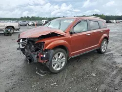 Salvage cars for sale at Lumberton, NC auction: 2012 Dodge Journey Crew