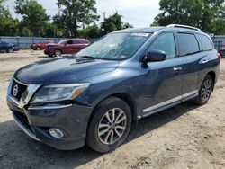 Nissan salvage cars for sale: 2016 Nissan Pathfinder S