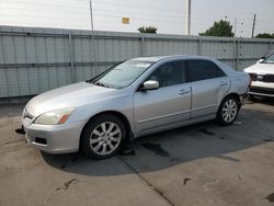 Carros con verificación Run & Drive a la venta en subasta: 2006 Honda Accord EX