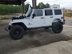 Salvage cars for sale at Gaston, SC auction: 2012 Jeep Wrangler Unlimited Rubicon