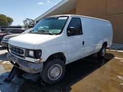 Salvage cars for sale from Copart Hayward, CA: 2005 Ford Econoline E250 Van