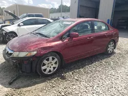 Salvage cars for sale at auction: 2010 Honda Civic LX