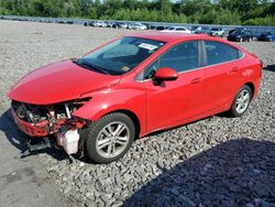 Vehiculos salvage en venta de Copart Windham, ME: 2017 Chevrolet Cruze LT