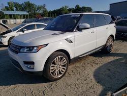 Land Rover salvage cars for sale: 2016 Land Rover Range Rover Sport HSE