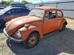 Volkswagen salvage cars for sale: 1971 Volkswagen Beetle