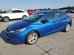 Salvage cars for sale from Copart Grand Prairie, TX: 2017 Chevrolet Cruze LT