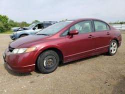 Salvage cars for sale from Copart Columbia Station, OH: 2008 Honda Civic EX