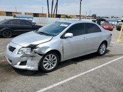 Toyota salvage cars for sale: 2009 Toyota Corolla Base