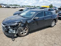 Chevrolet salvage cars for sale: 2019 Chevrolet Malibu LS