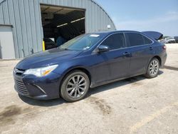 Salvage cars for sale at Wichita, KS auction: 2015 Toyota Camry LE