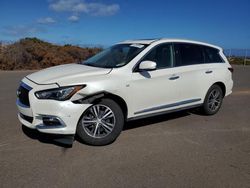 Salvage cars for sale at Kapolei, HI auction: 2018 Infiniti QX60