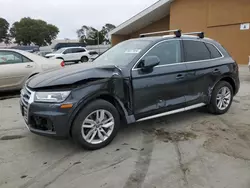 Salvage cars for sale at Hayward, CA auction: 2020 Audi Q5 Premium