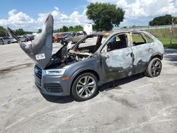 Salvage vehicles for parts for sale at auction: 2016 Audi Q3 Prestige