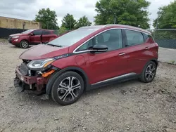 Chevrolet salvage cars for sale: 2020 Chevrolet Bolt EV Premier