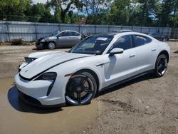 Salvage cars for sale at Hampton, VA auction: 2020 Porsche Taycan 4S