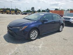 Toyota Corolla le salvage cars for sale: 2024 Toyota Corolla LE