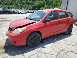 Toyota salvage cars for sale: 2006 Toyota Corolla Matrix Base