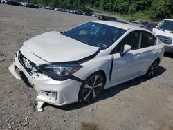 Salvage cars for sale at Marlboro, NY auction: 2018 Subaru Impreza Sport